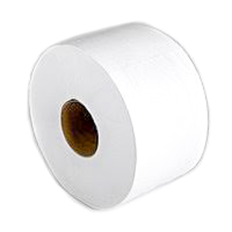 Туалетная бумага рулонная 180 м*рул 2-слоя белая Мidi T0080 1-12