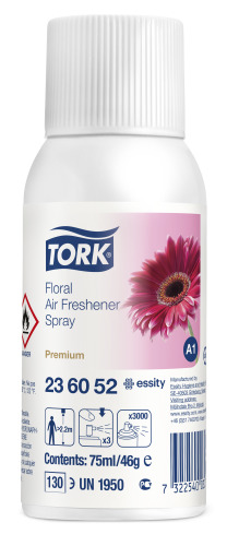 Освежитель воздуха TORK цветочный 75 мл спрей 236052 12 шт*кор