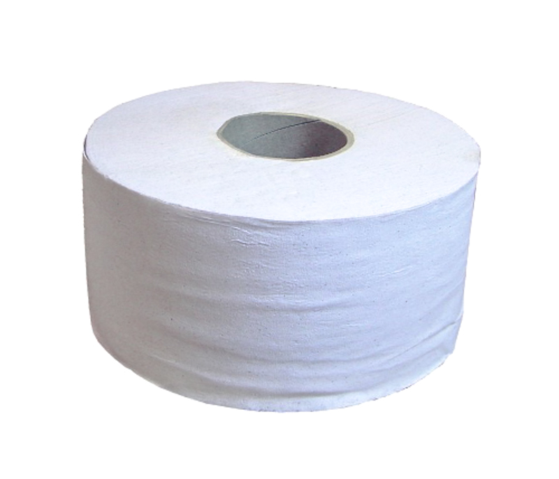Туалетная бумага рулонная Т00201-слой белая целлюлоза 1-12