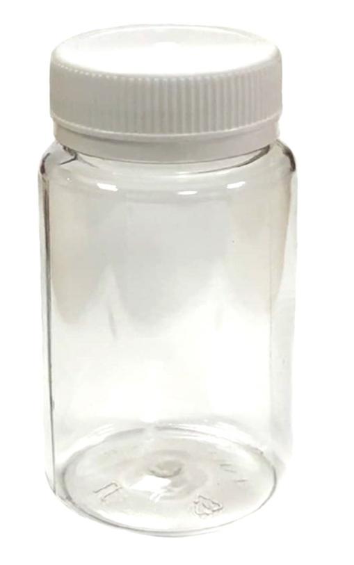 Бутылка прозрачная 100 мл с крышкой d 38 мм ПЭТ 1-600