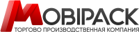 Логотип интернет магазина одноразовой посуды МОБИПАК