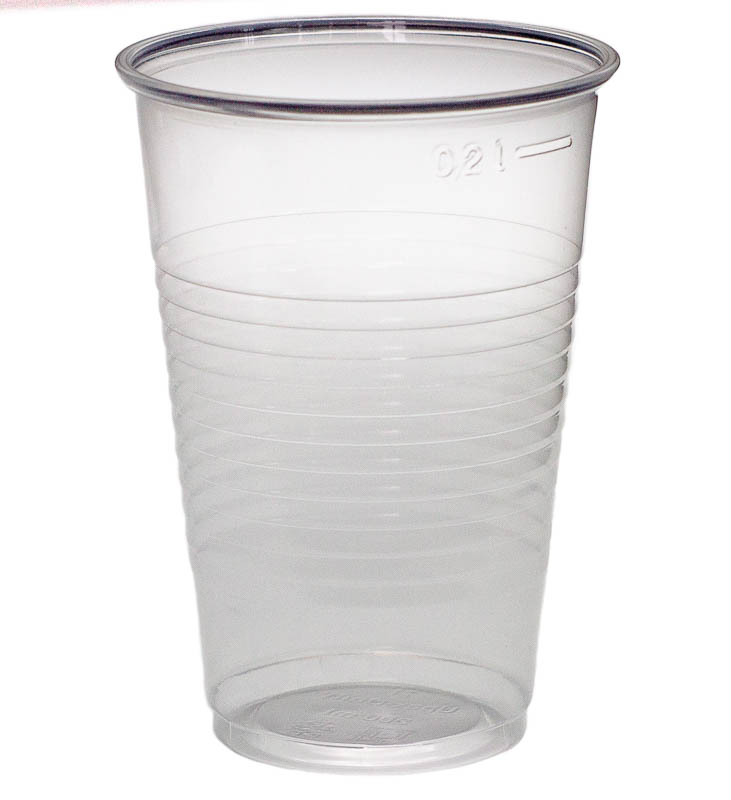 Стакан пластиковый 200 мл Упакс Юнити прозрачный премиум для горячих и холодных напитков 1-100-3000