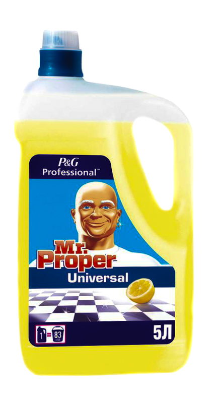 Средство чистящее и моющее для различных  полов  Мистер Пропер универсальное лимон 5 л 1-1