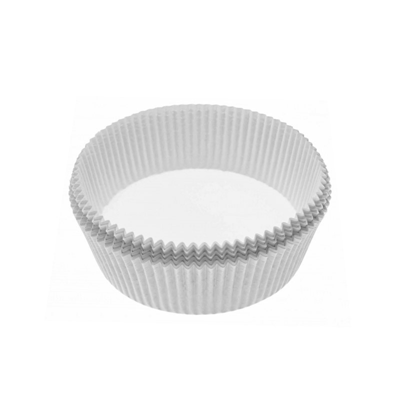 Бумажная капсула для выпечки кексов белая d80 x h37 мм 1000 шт 1-10