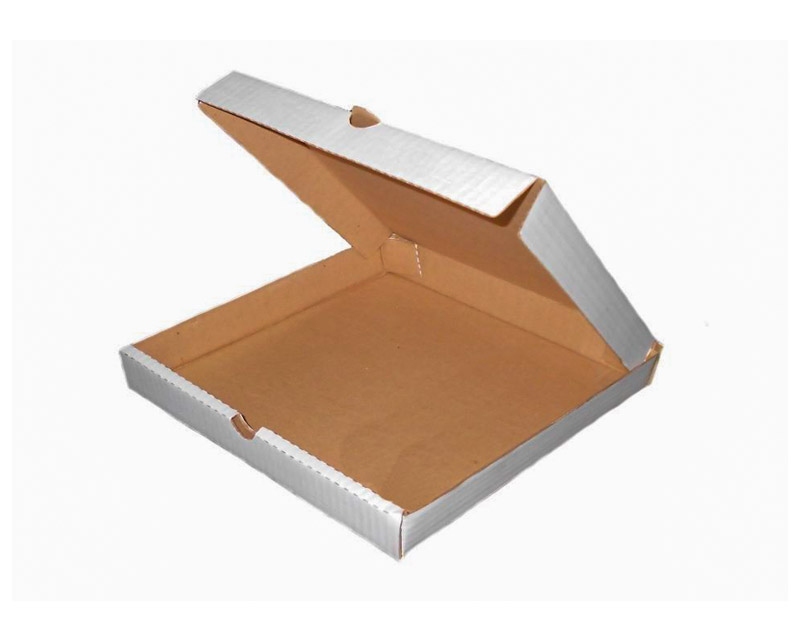 Упаковка для пиццы белая 33 х 33 см