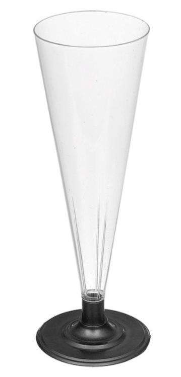 Фужер для шампанского 180 мл пластик прозрачный ДИПЛАСТ 1-6-564