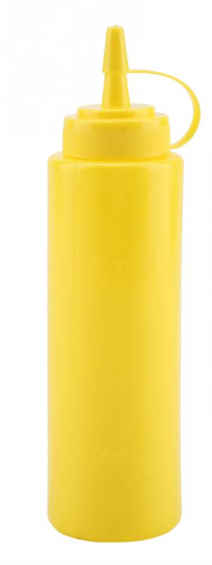 Дозатор для соуса MG 700 мл желтый 1-24