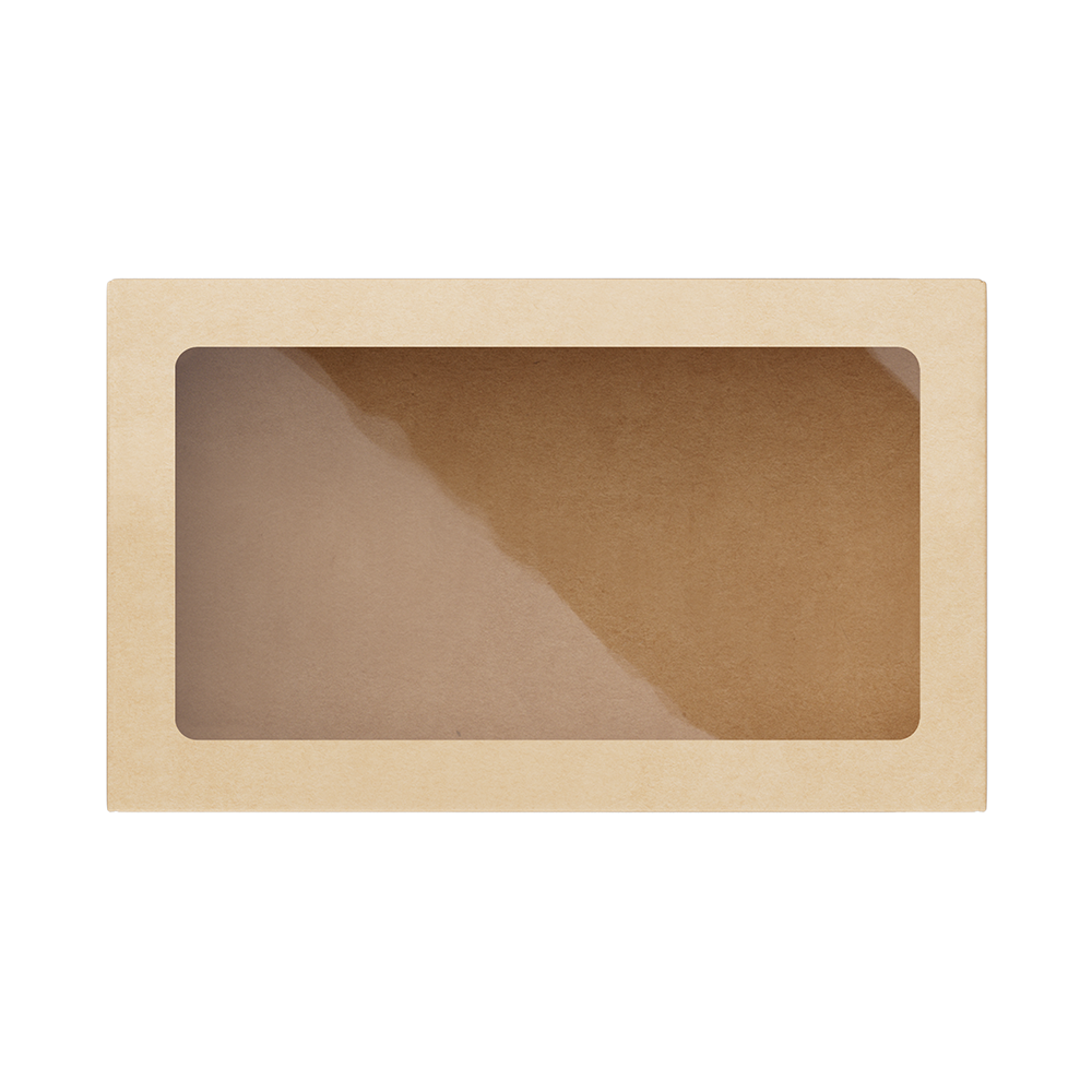 Контейнер 1900 мл крафт 230х140х60 мм 25 шт One box 1-150