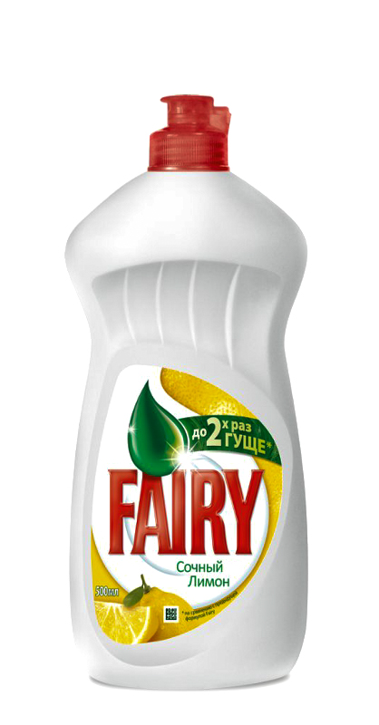 Fairy средство для посуды 450 мл Сочный лимон 1-21