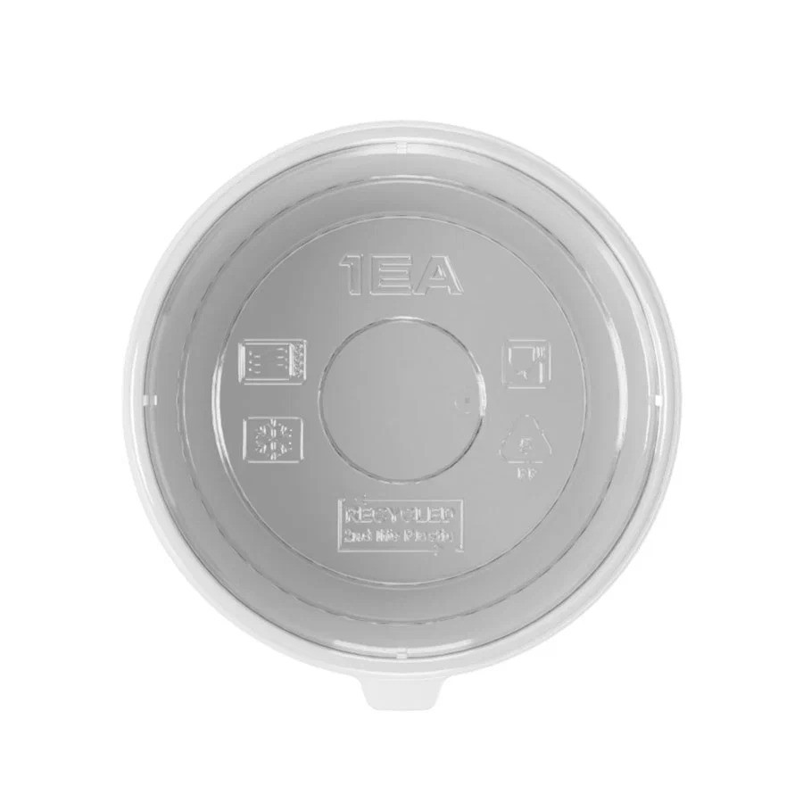 Крышка d 102 мм для супниц ONE BOWL 380-520 мл  прозрачная  ПЭТ 25 шт 1 ЕА 1-550