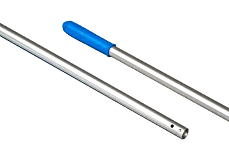 Ручка для швабры-флаундера съемная длина 140 см х d-2,4 см алюминий  1-50