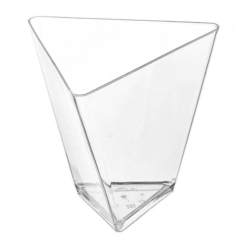 Форма фуршетная 5028 Чашка Треугольник 70 мл полистирол 67 мм 1-25-500