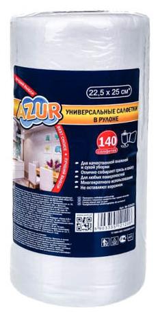 Тряпка-салфетка AZUR универсального назначения 140 шт в рулоне Тряпка-салфетка AZUR универсального назначения 140 шт в рулоне