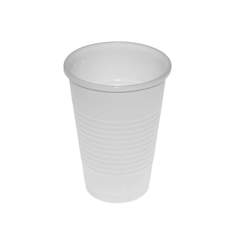 Стакан пластиковый 200 мл Упакс Юнити белый для горячих и холодных напитков 1-100-3000