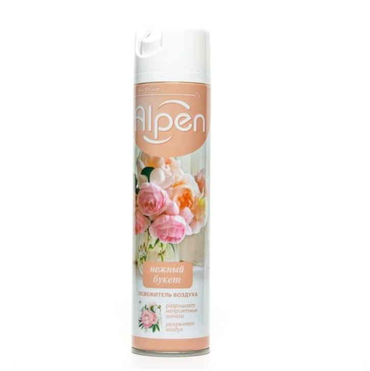 Освежитель воздуха Alpen нежный букет 300 мл спрей