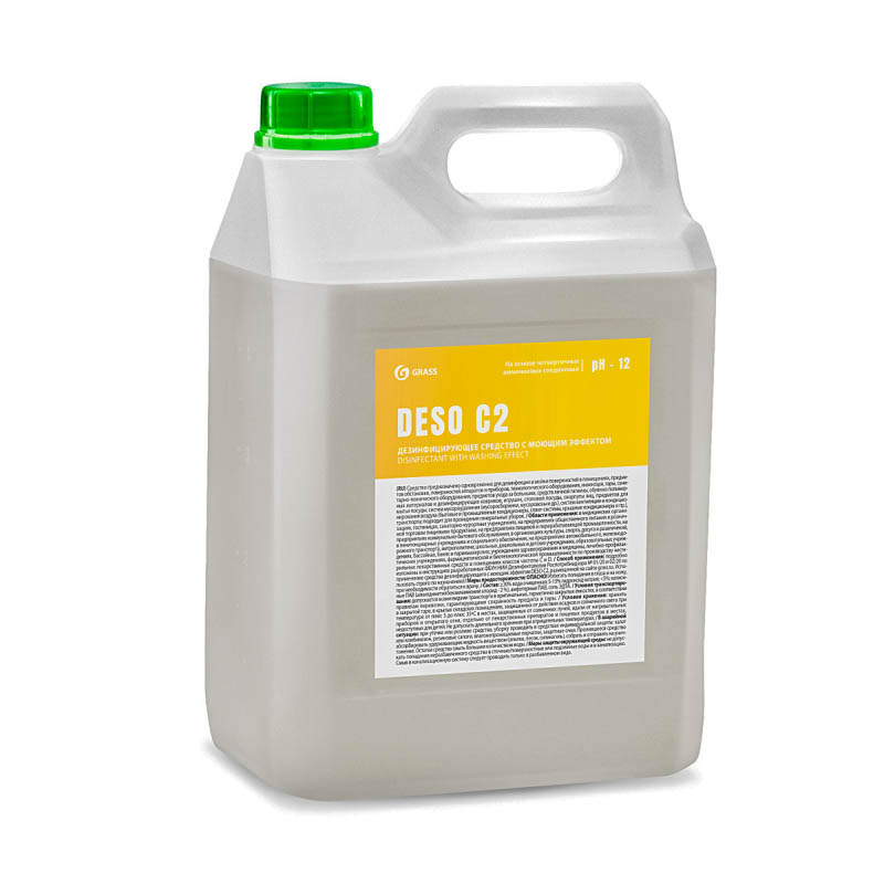 Дезинфицирующее средство для посуды DESO C2 5 л 1-4