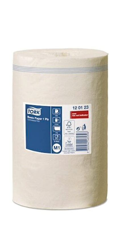 Полотенце бумажное рулонное TORK Universal  120 м*рул 1-слой 120123  белое с центральной вытяжкой  1-11