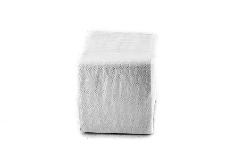 Туалетная бумага листовая 200 лист*уп 2-слоя белая 1-40