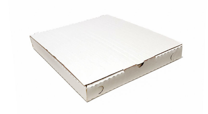 Коробка для пиццы белая 40 х 40 см Е 1-50